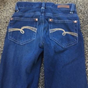 Girls justice bootcut jeans size 7